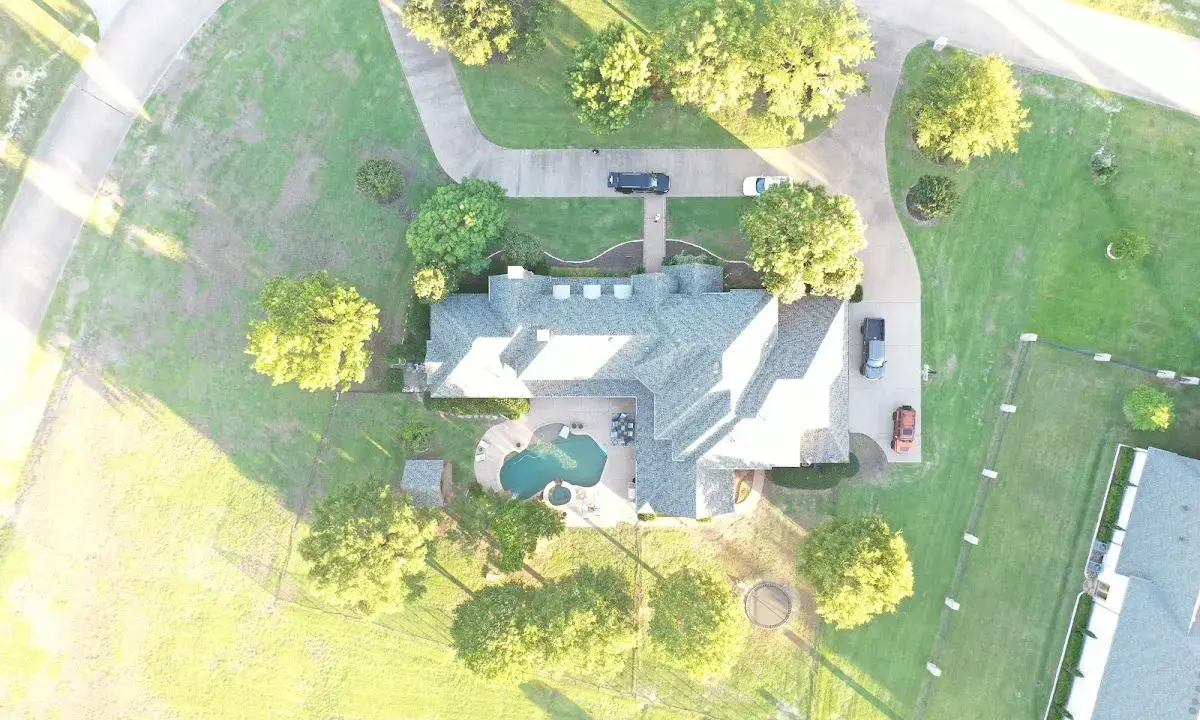 New shingle roof installation on a home in Montgomery